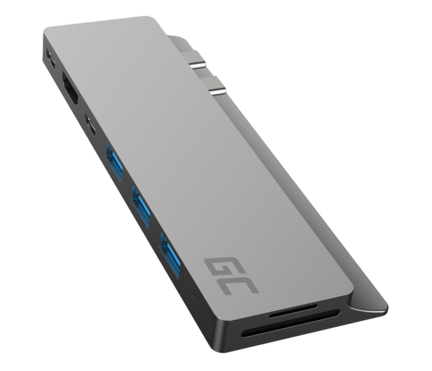 GREENCELL HUB USB-C - Thunderbolt3, USB-C, HDMI, PD (Connect60) - 520300 - zdjęcie